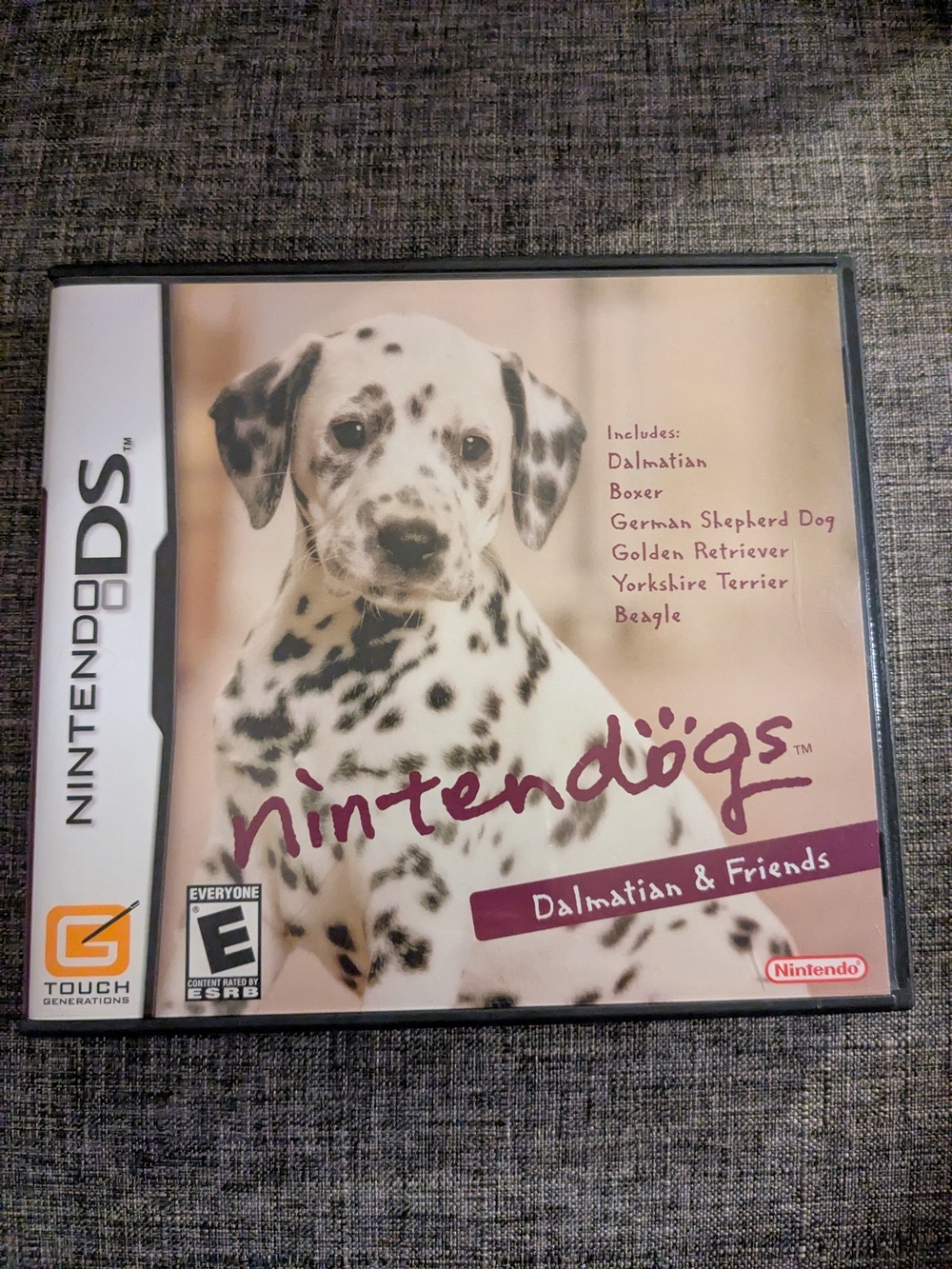 Nintendo DS Nintendogs Dalmatian & Friends In Excellent Condition.